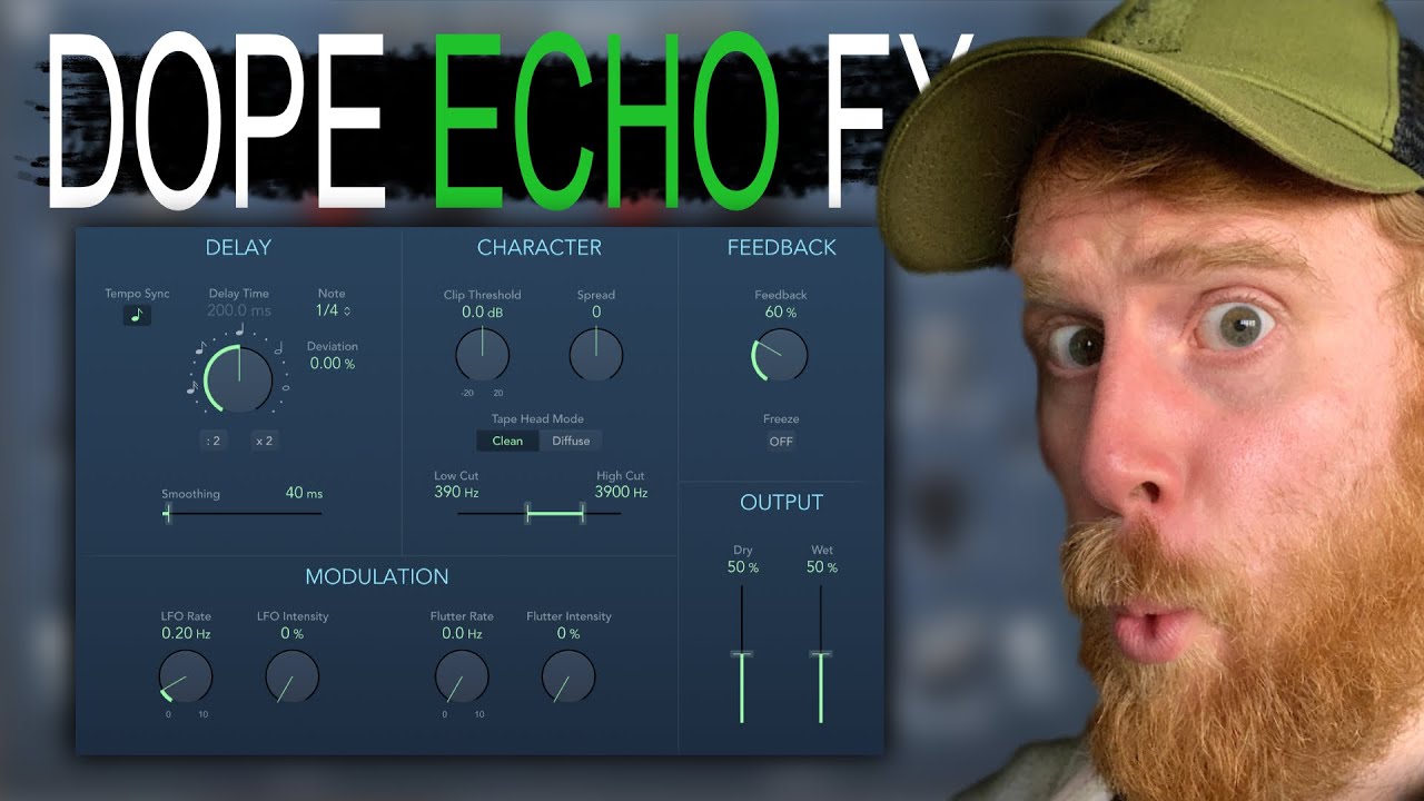 How to add Vocal Echo in Logic Pro X