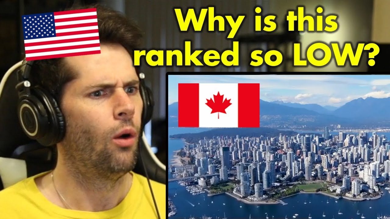 American Reacts to Canada's Biggest Cities RANKED | Part 1