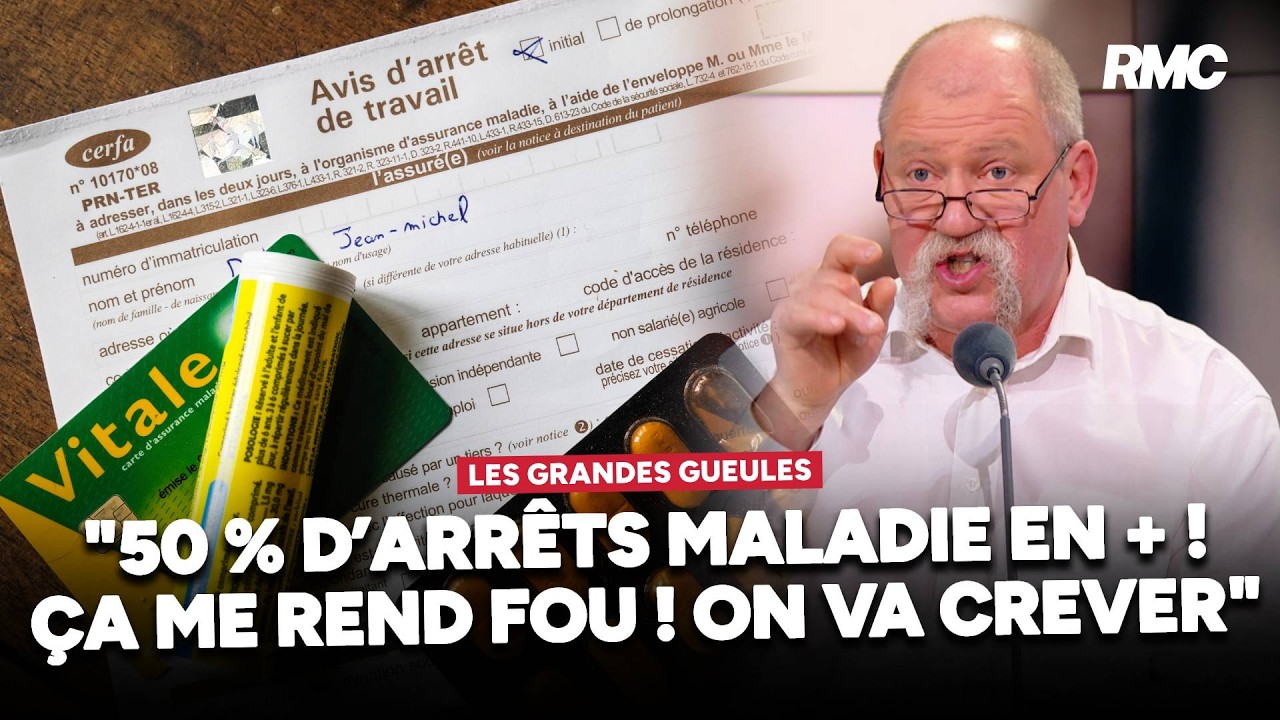 +50 % d&rsquo;arr&ecirc;ts maladie : 
