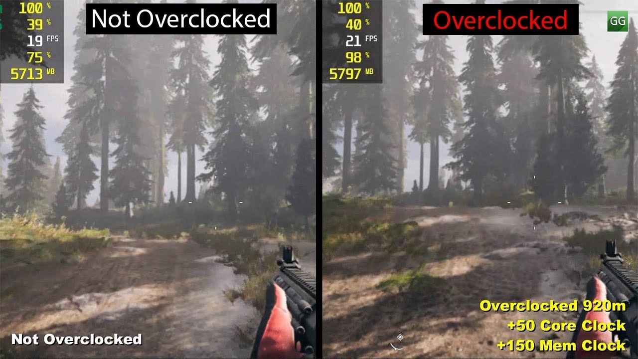 Overclocking Test on Far Cry 5 on Nvidia 920m | 920mx - Core i5