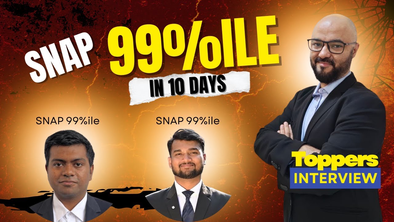 Target SIBM | How to Score 99%ile in SNAP! Strategy Session with SNAP Toppers