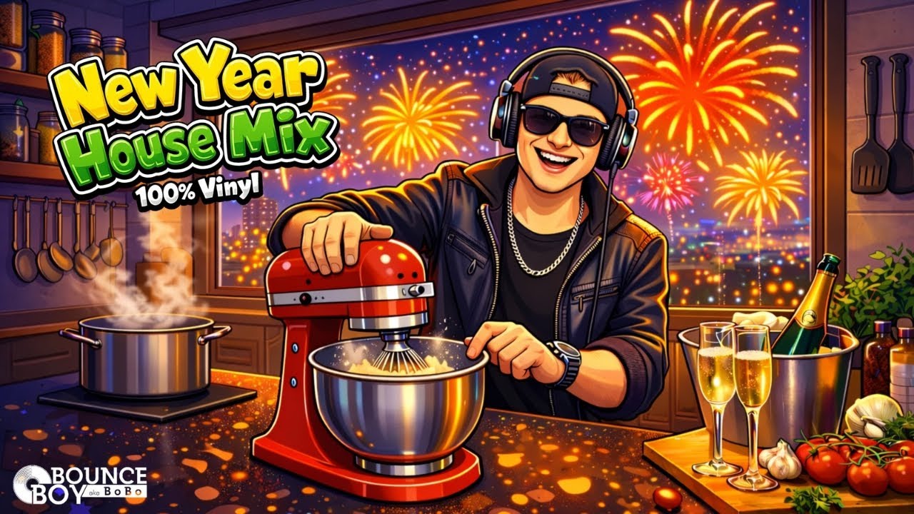 New Year House Mix 2026 - BounceBoy 100% vinyl