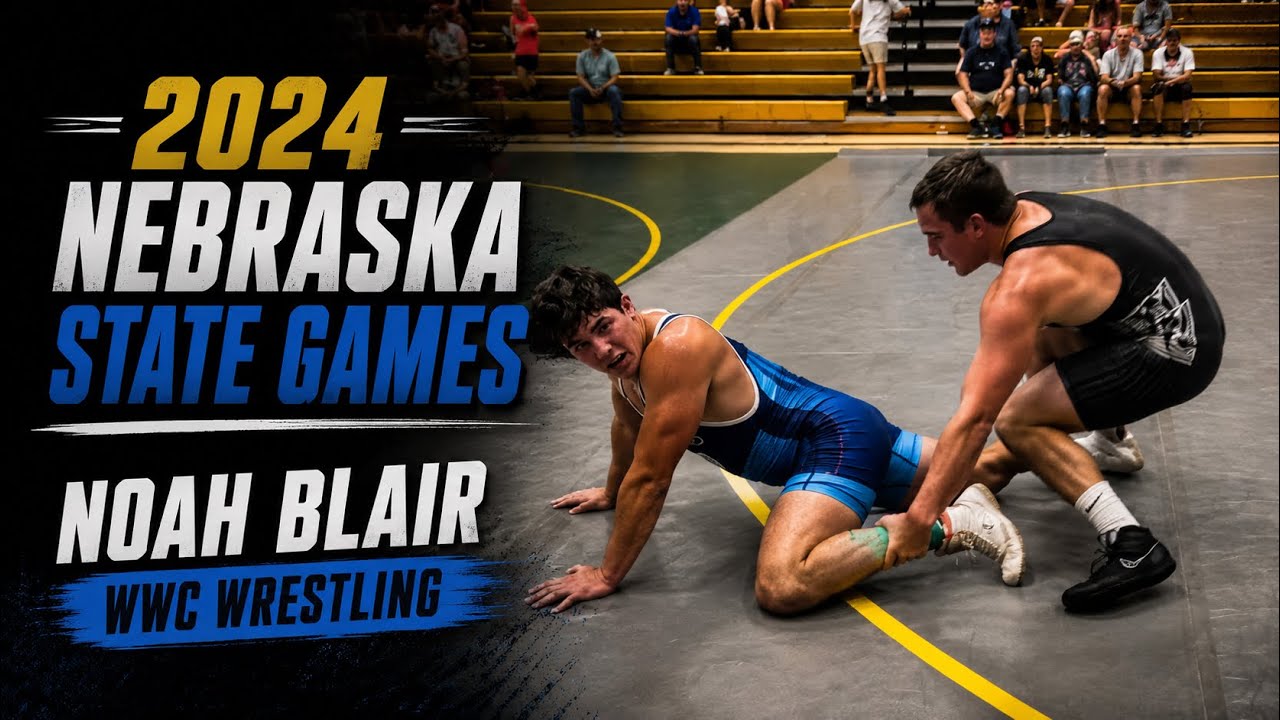 2024 Nebraska State Games, Noah Blair Wrestling