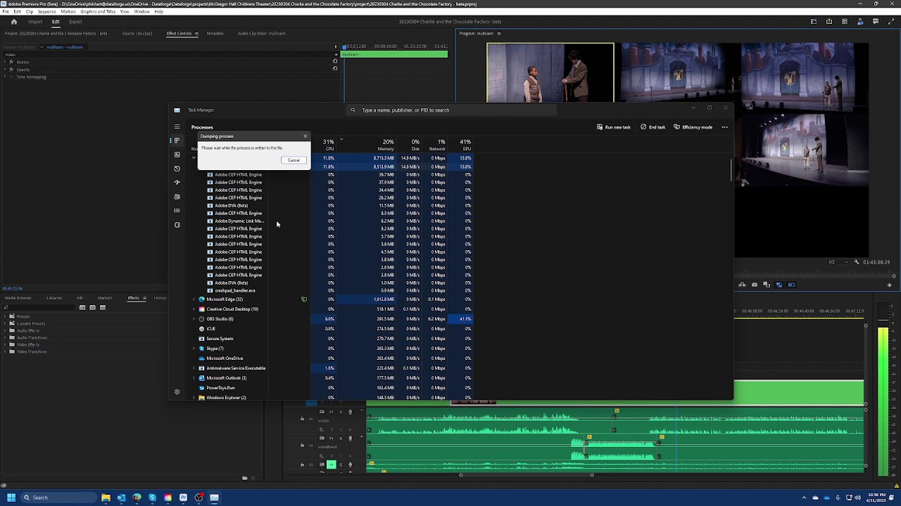 Testing Multicam in Adobe Premiere 2023 beta