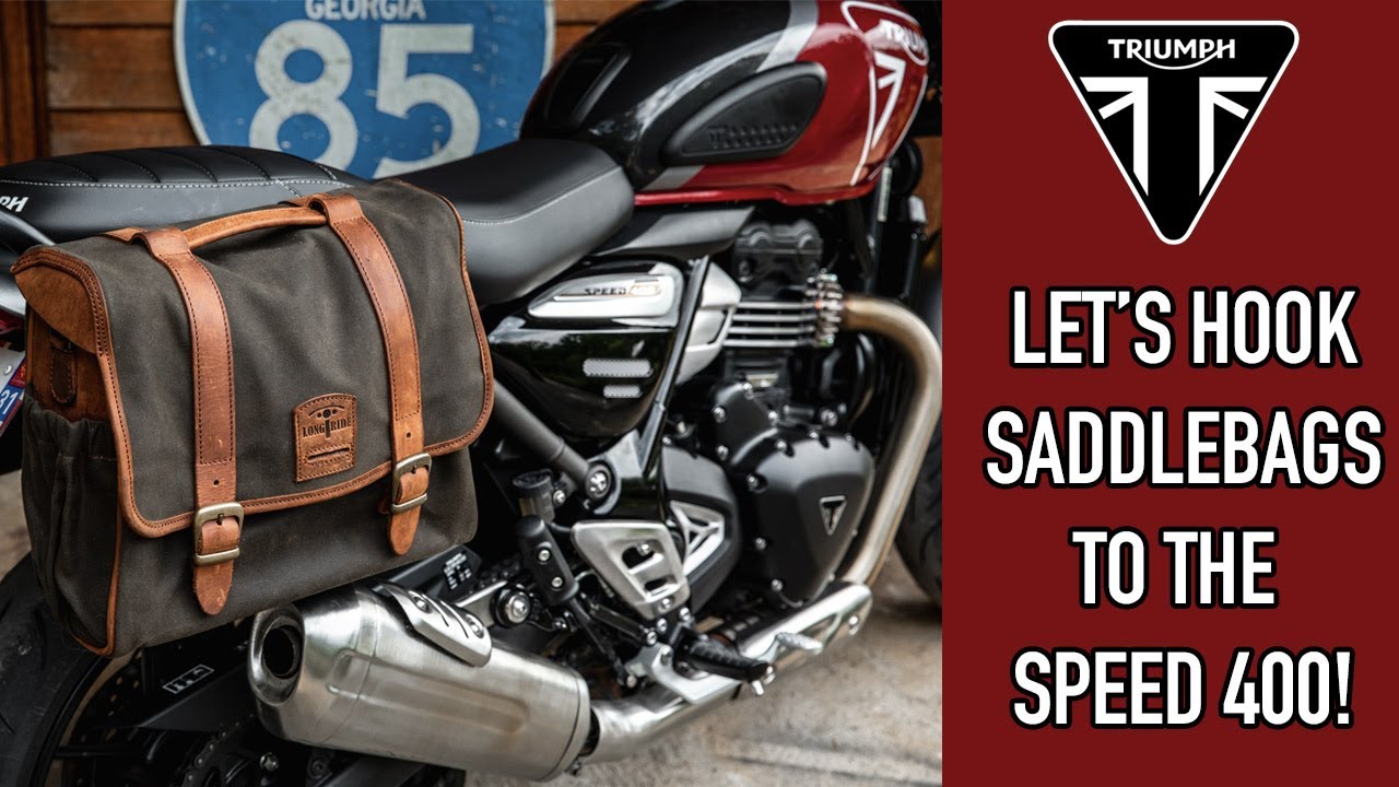 Game-Changing Saddlebag Mod for Speed 400/Scrambler X Riders!