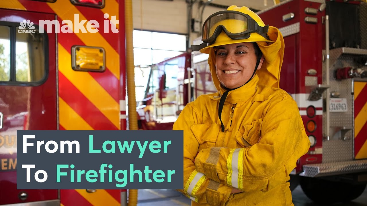 Lawyer Left Six-Figure Job To Make $15/Hour As A Firefighter | On The Side