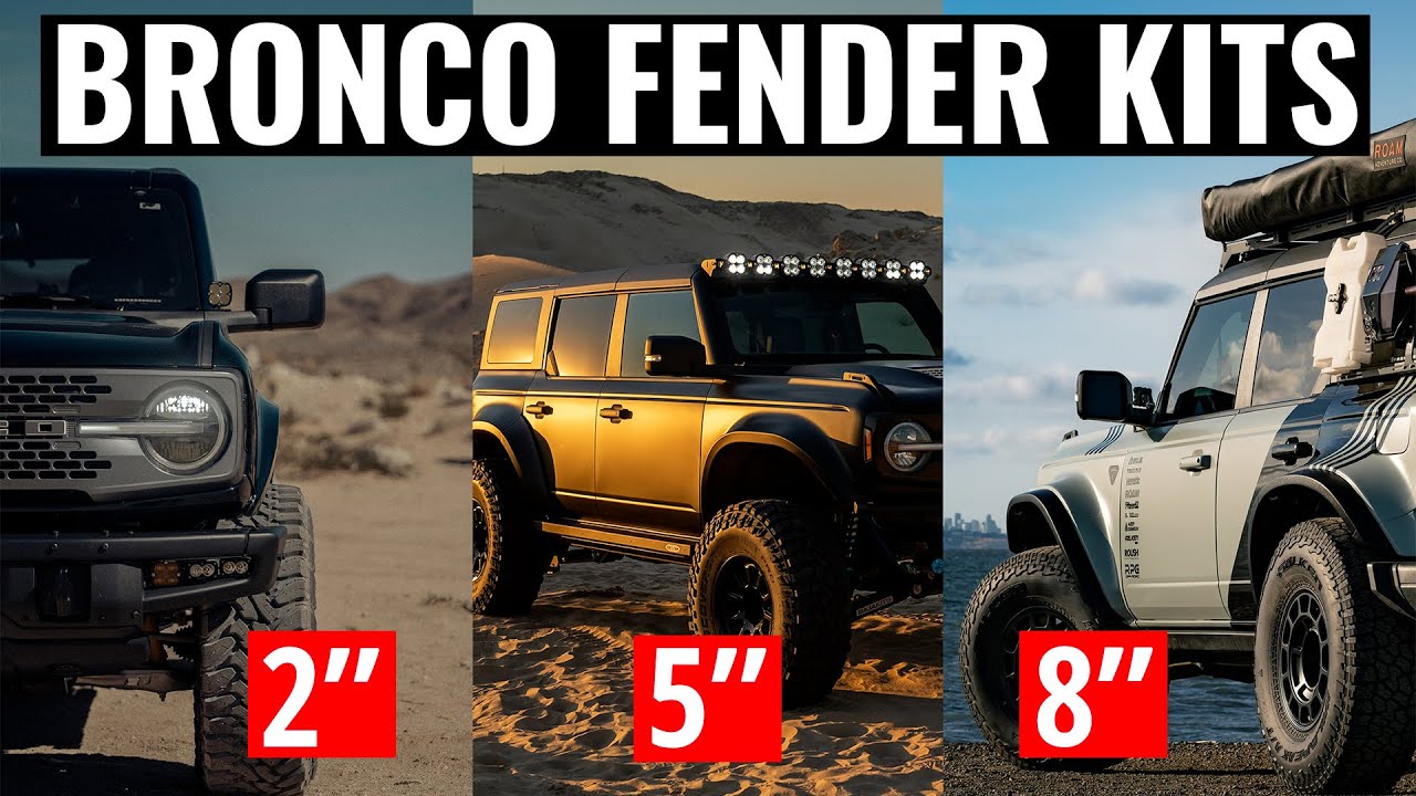 FORD BRONCO FENDER KITS | 2