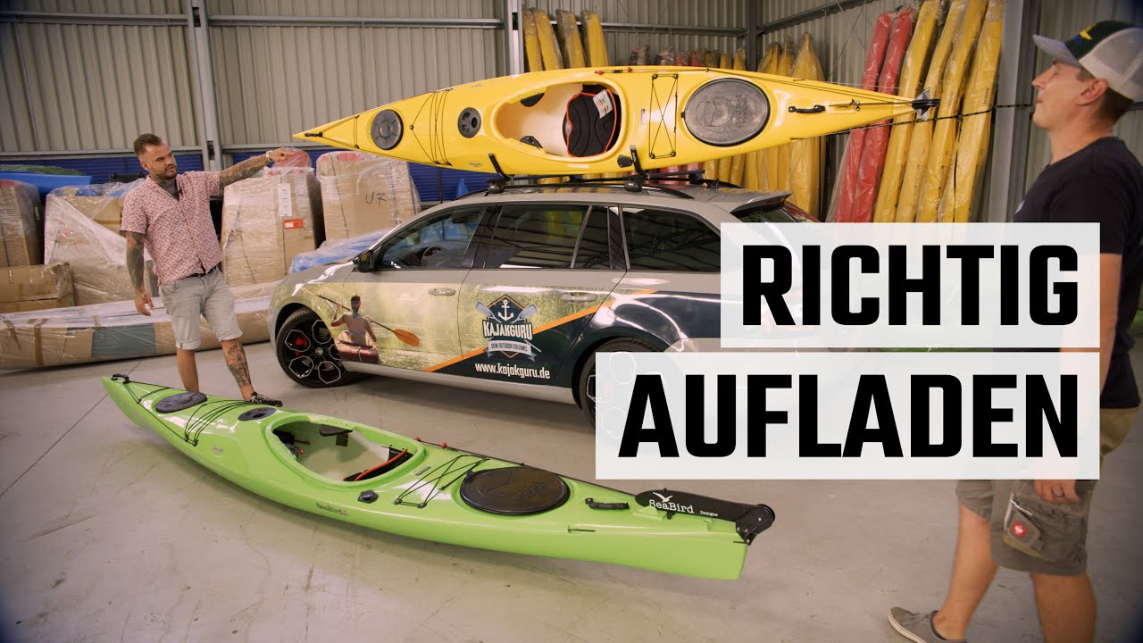 Wie lade ich Kajaks auf das Autodach? Eckla Systeme und Kajak-Sicherung