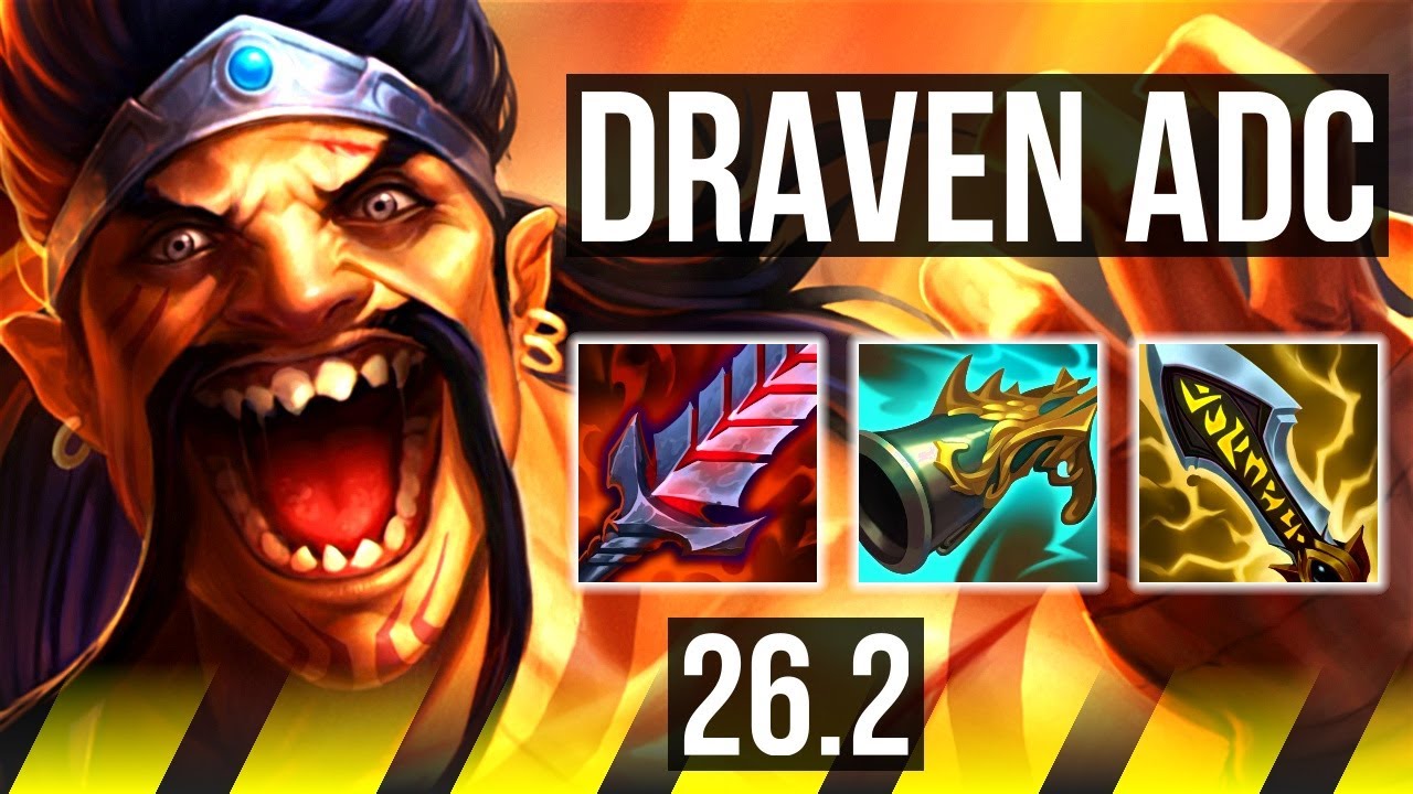 DRAVEN & Zoe vs MISS FORTUNE & Nami (ADC) | 50K damage | EUNE Challenger | 26.2