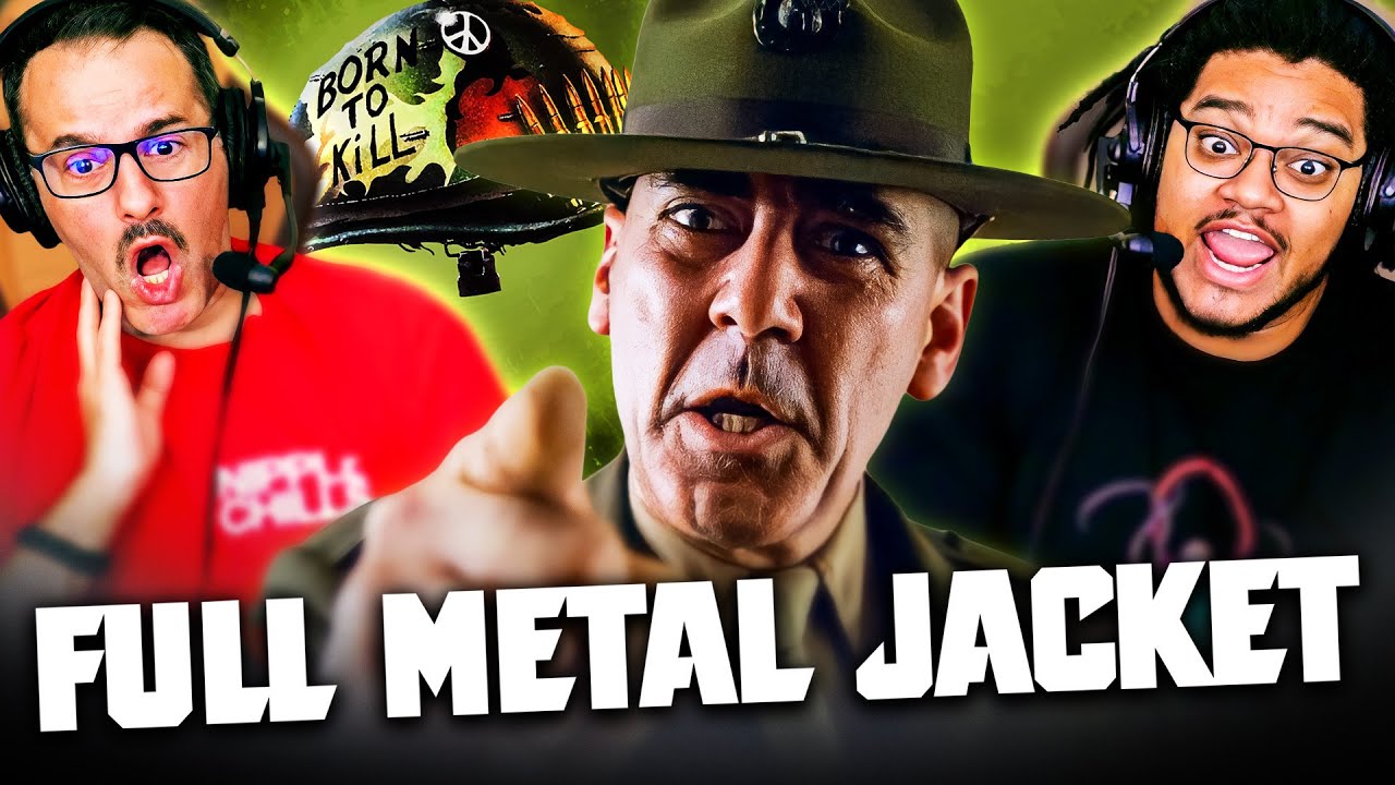FULL METAL JACKET (1987) MOVIE REACTION!! FIRST TIME WATCHING!! Vincent D'Onofrio | Stanley Kubrick