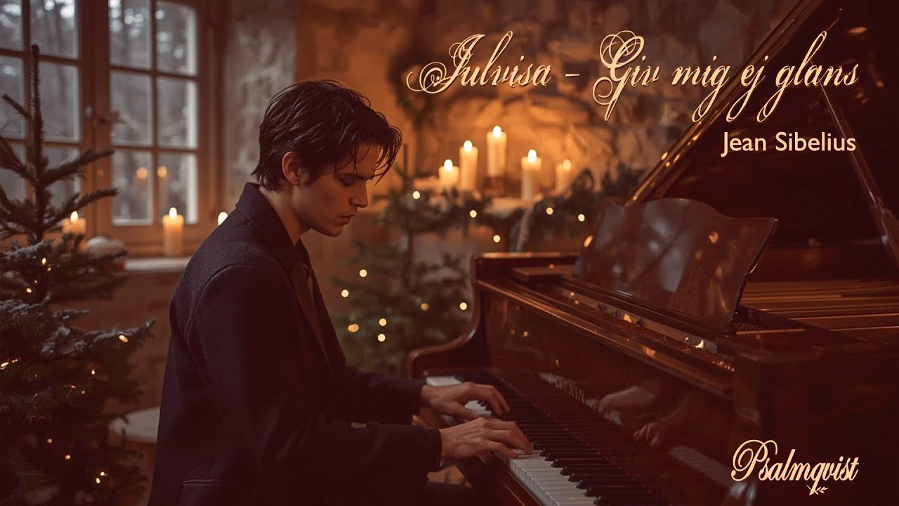 Julvisa (Giv mig ej glans) - Jean Sibelius - Piano