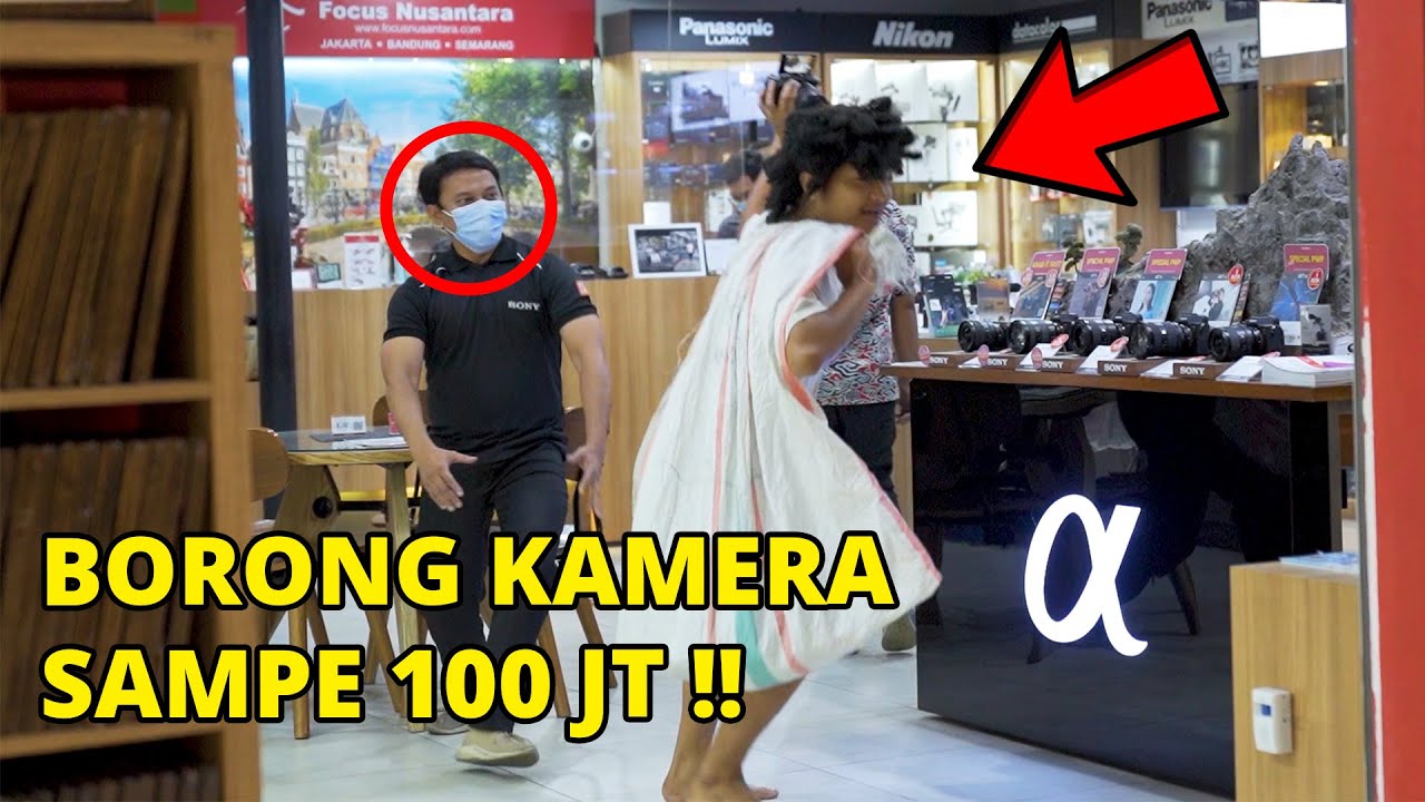 GEMBEL SULTAN datang ke Toko Kamera?! tapi endingnya ga disangka.. !!
