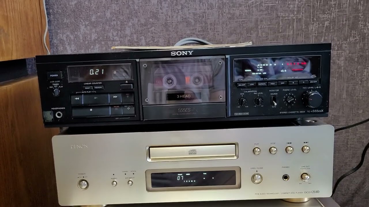 SONY TC K 555ESX демонстрация работоспособности. Авито