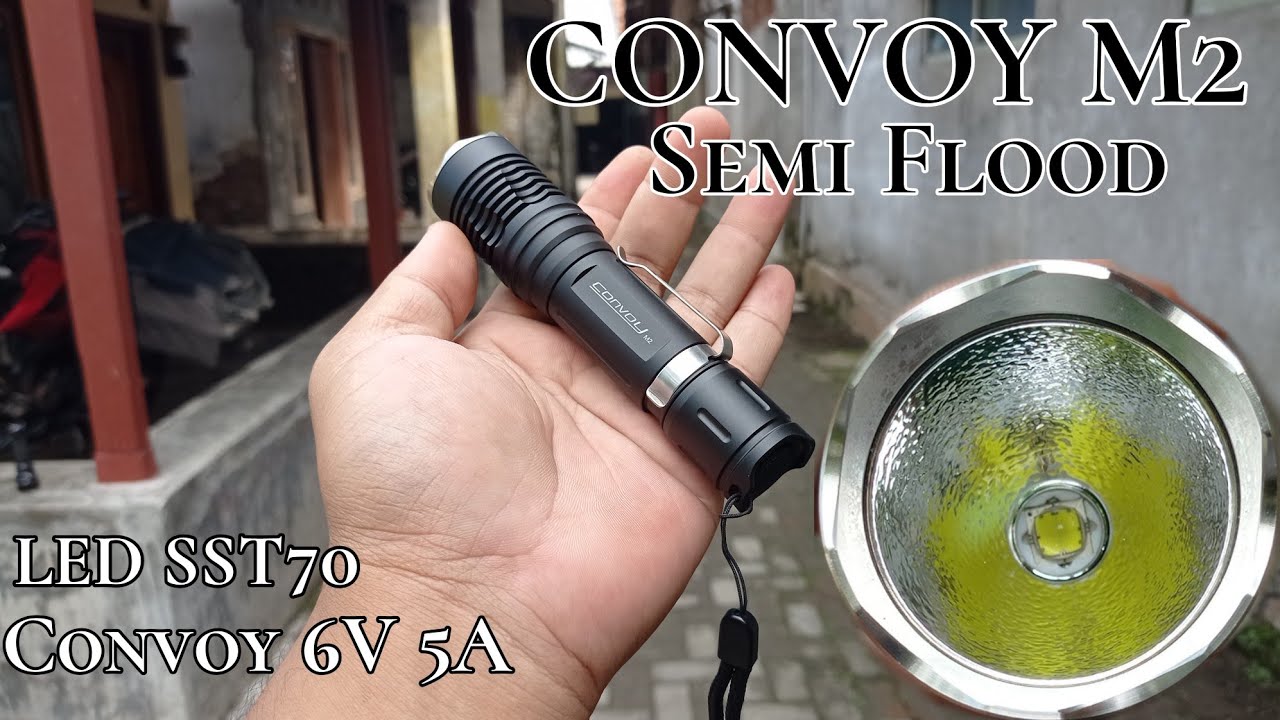 EDC KEREN SEMI FLOOD❗❗ CONVOY M2 SST70 6V 5A