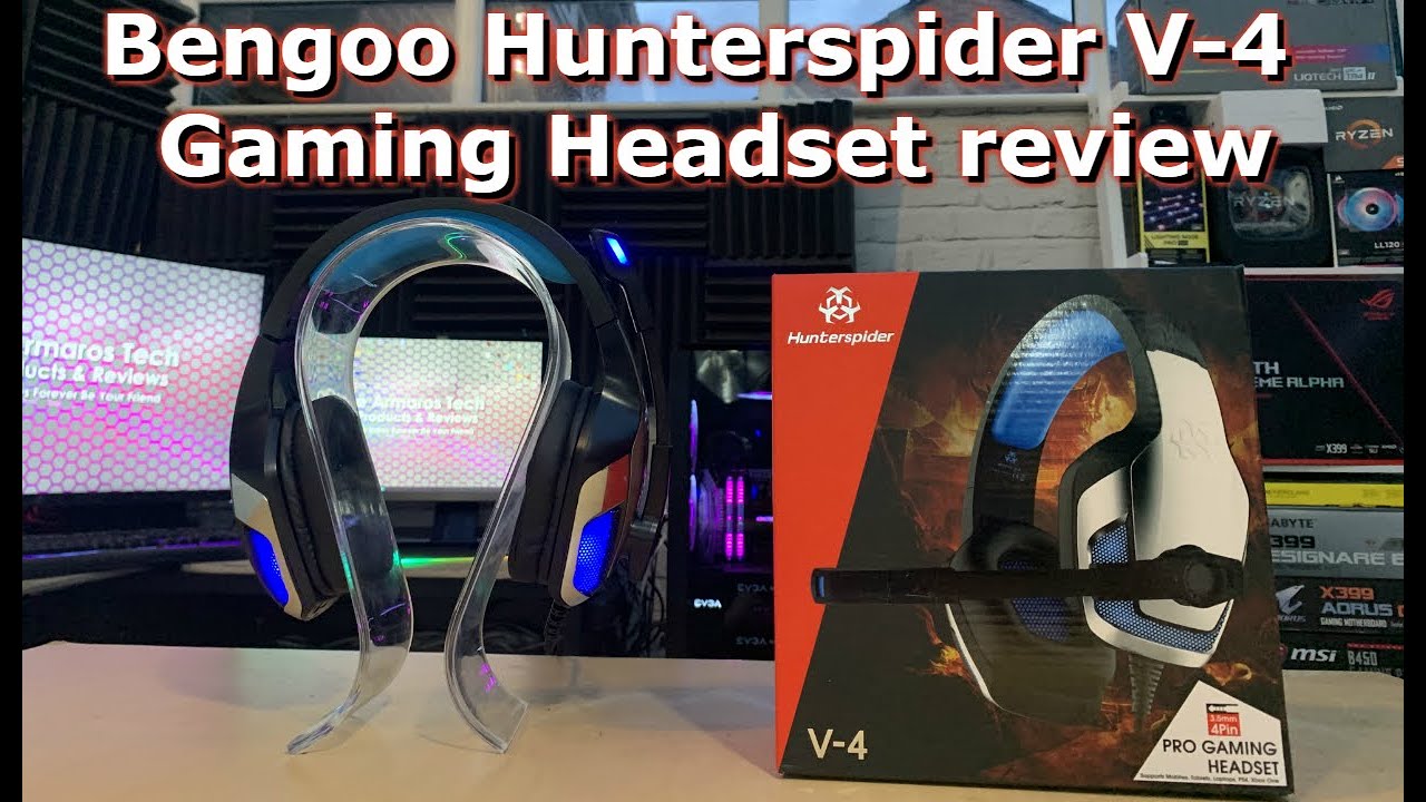 Bengoo Hunterspider V-4 Gaming Headset Review