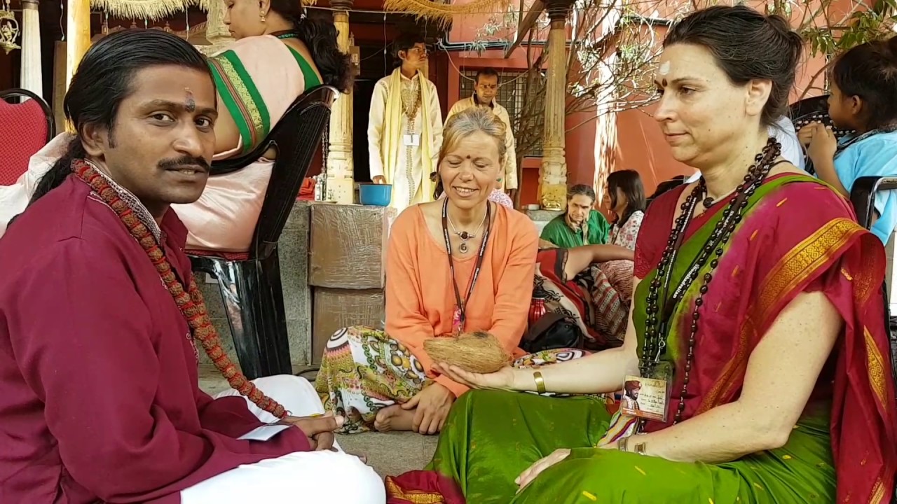 Spiritual Power - Moving coconut without touching it...