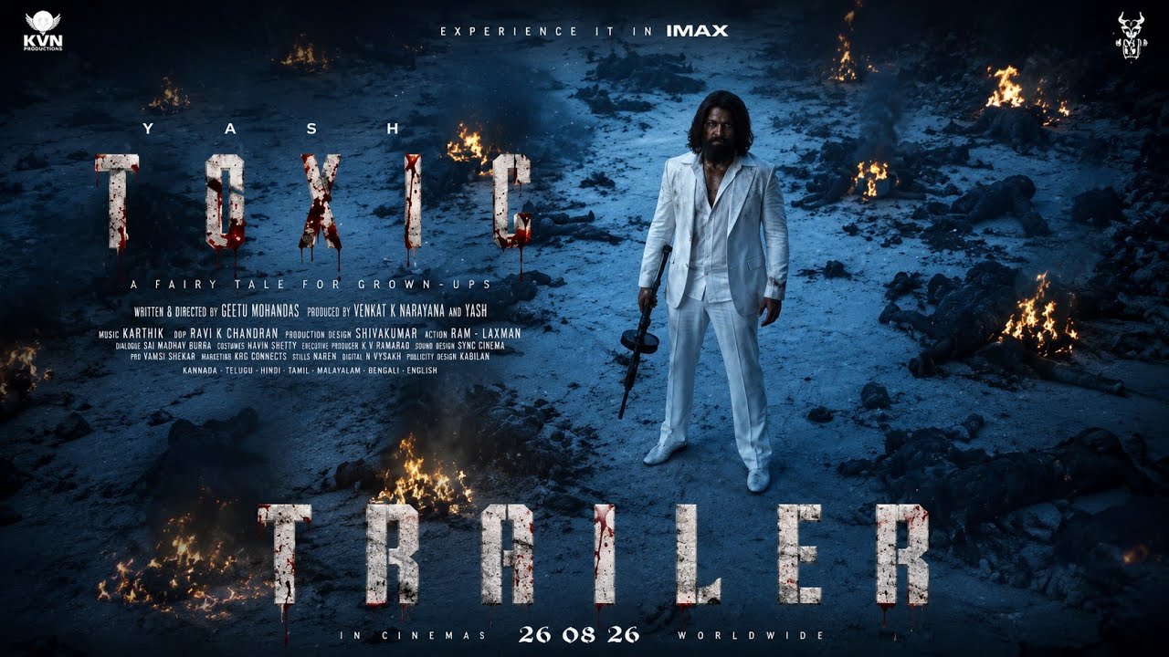 Toxic- official trailer | Yash | Geetu Mohandas | New Movie trailer | trailer 2026