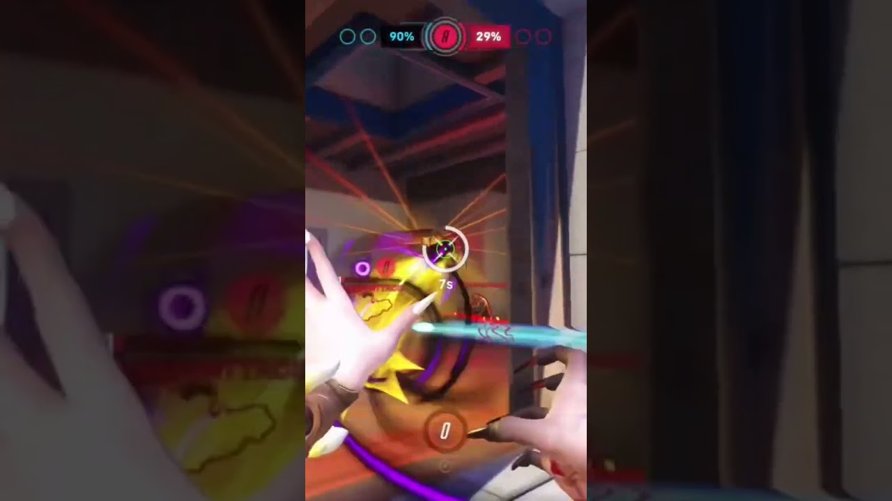 Moira knows how to clear a room #5player                      #overwatch2 #potg #moira