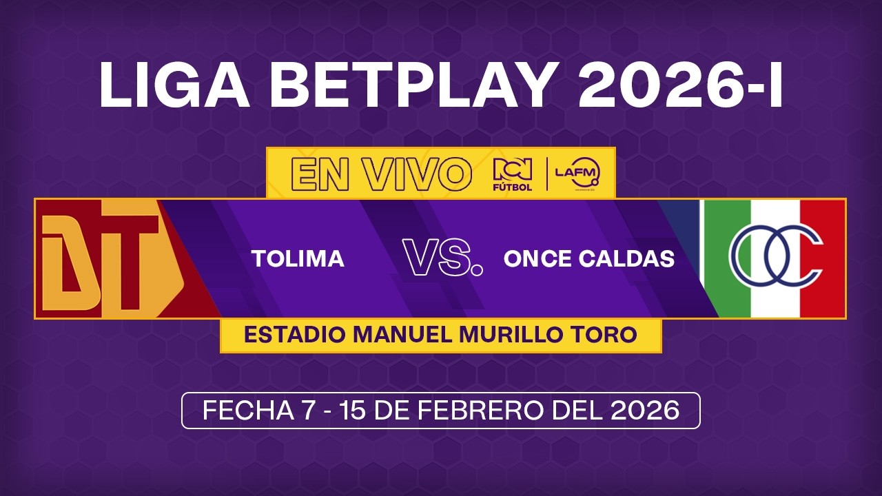 EN VIVO ⚽ Tolima v.s. Once Caldas - Liga Betplay 2026-I