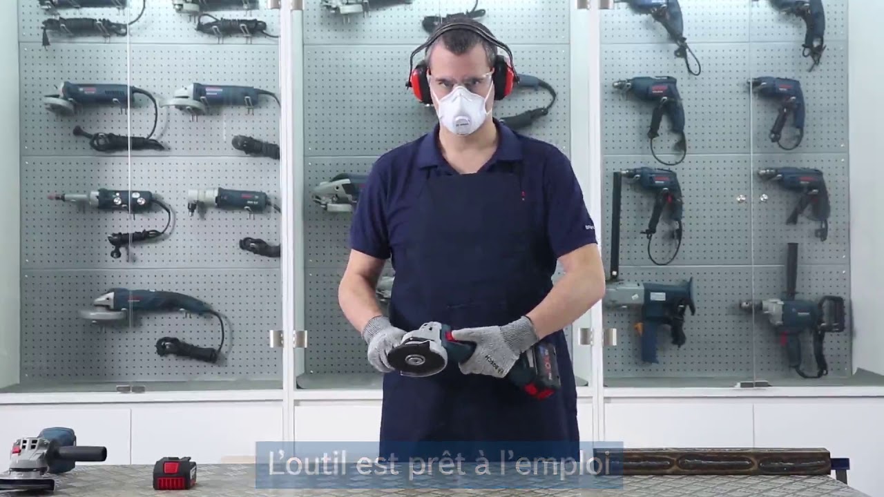 Meuleuse Bosch GWS18V10