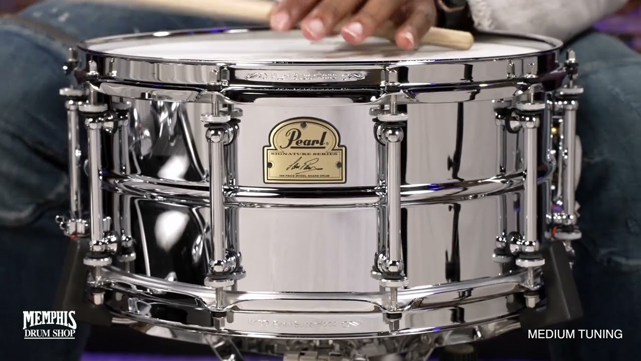 Pearl 14x6.5 Ian Paice Signature Snare Drum (IP-1465)