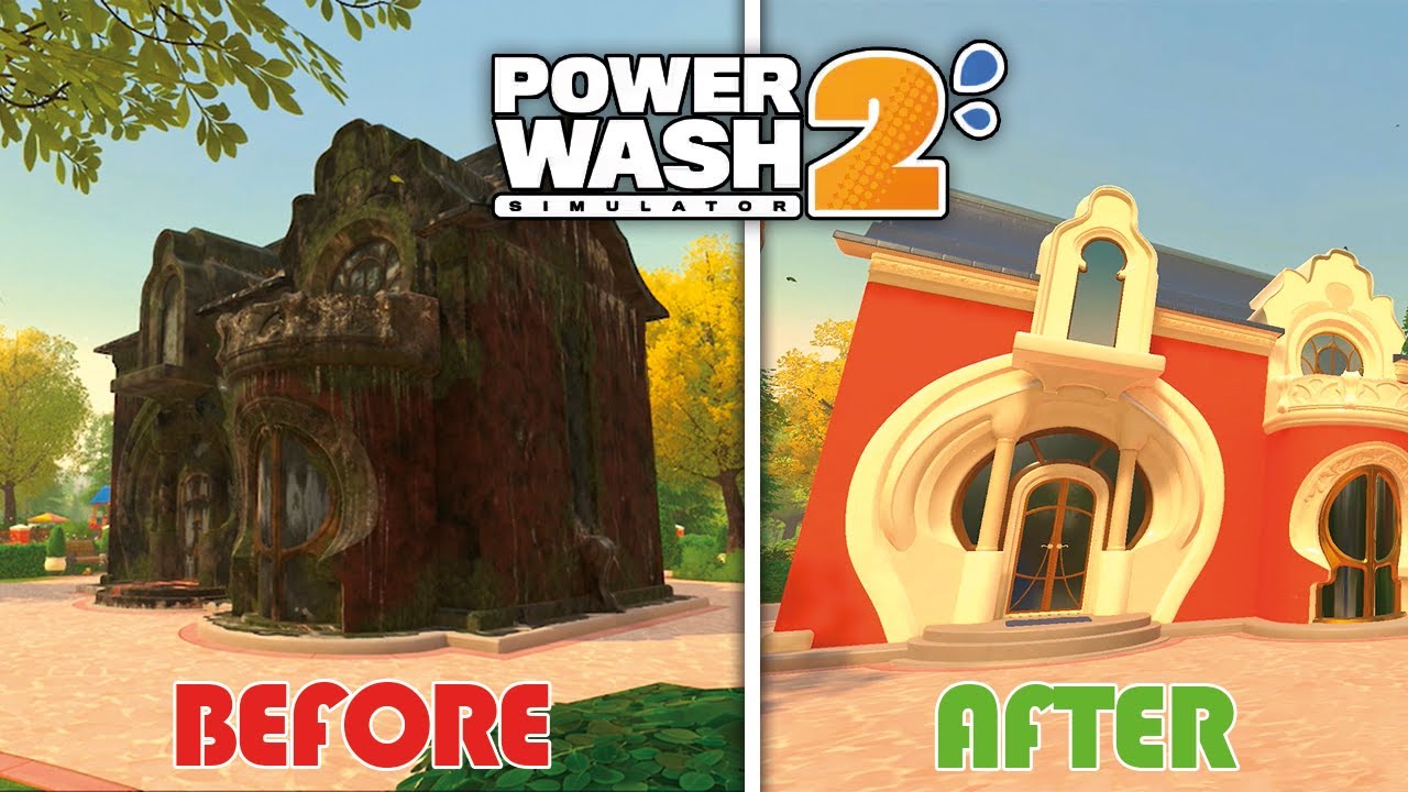 I Cleaned An Abandoned Mansion | PowerWash Simulator 2