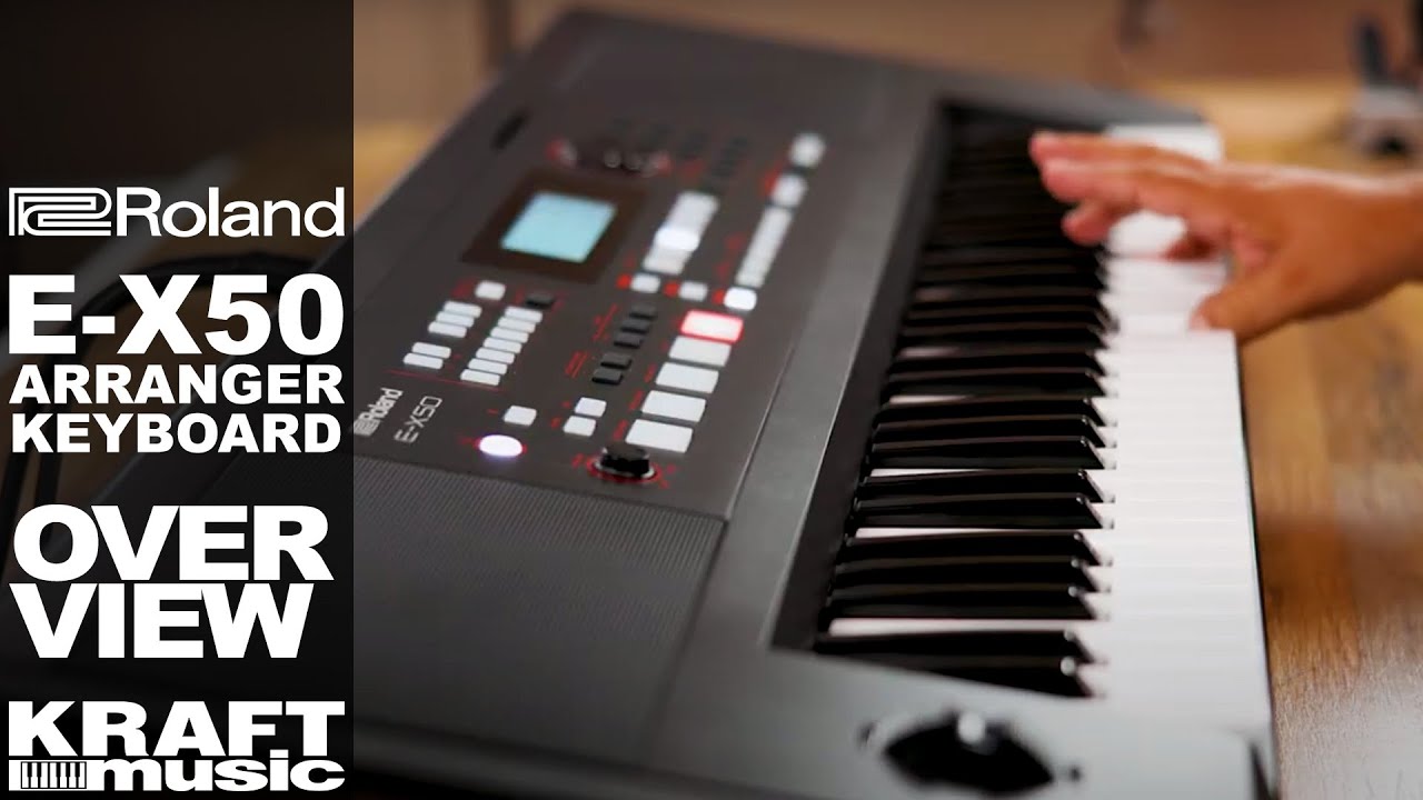 Аранжировщик Roland E-X50 — обзор с Эдом Диасом