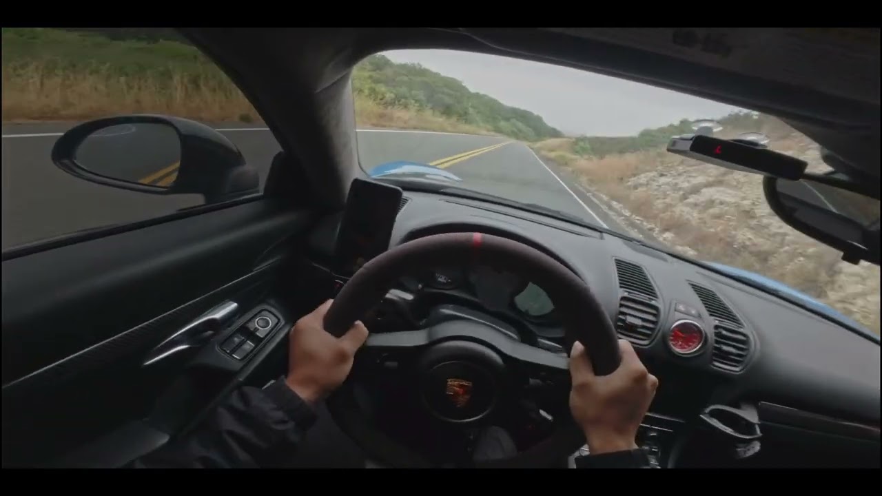 POV - Porsche Cayman S 981 - Spirited Driving - California