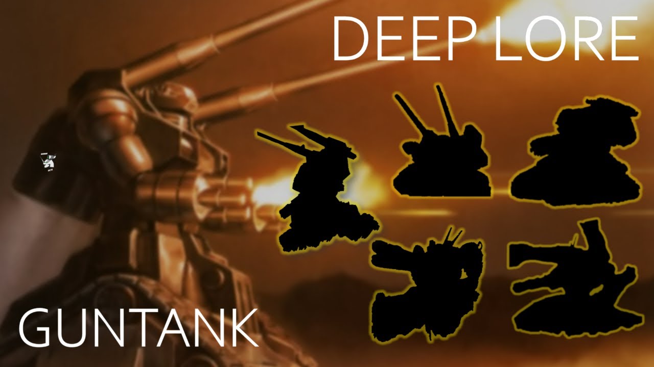 Top 5 MOST OBSCURE Guntanks | Gundam Lore