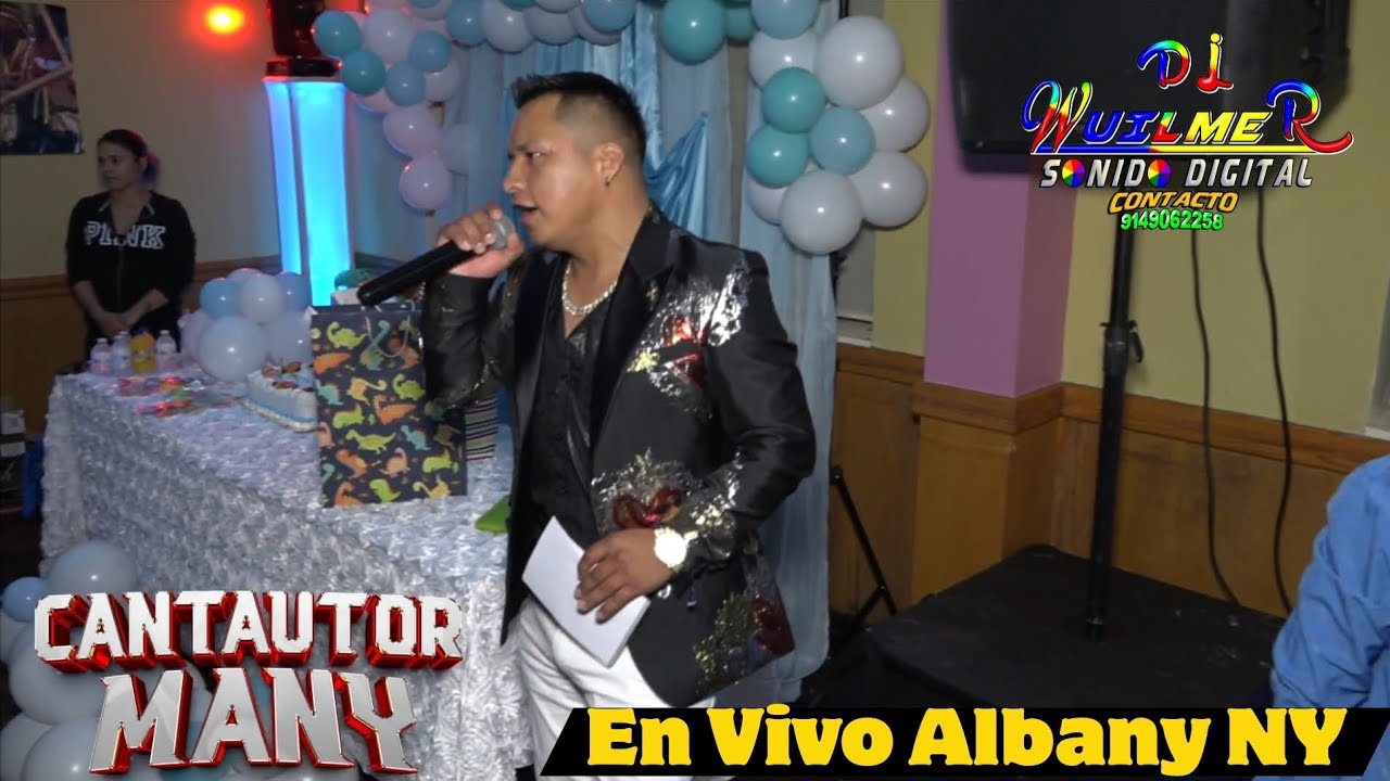 ▶️Cantautor🎶 Many En Vivo Albany NY Wuilmer Guaman PRODUCCIONES
