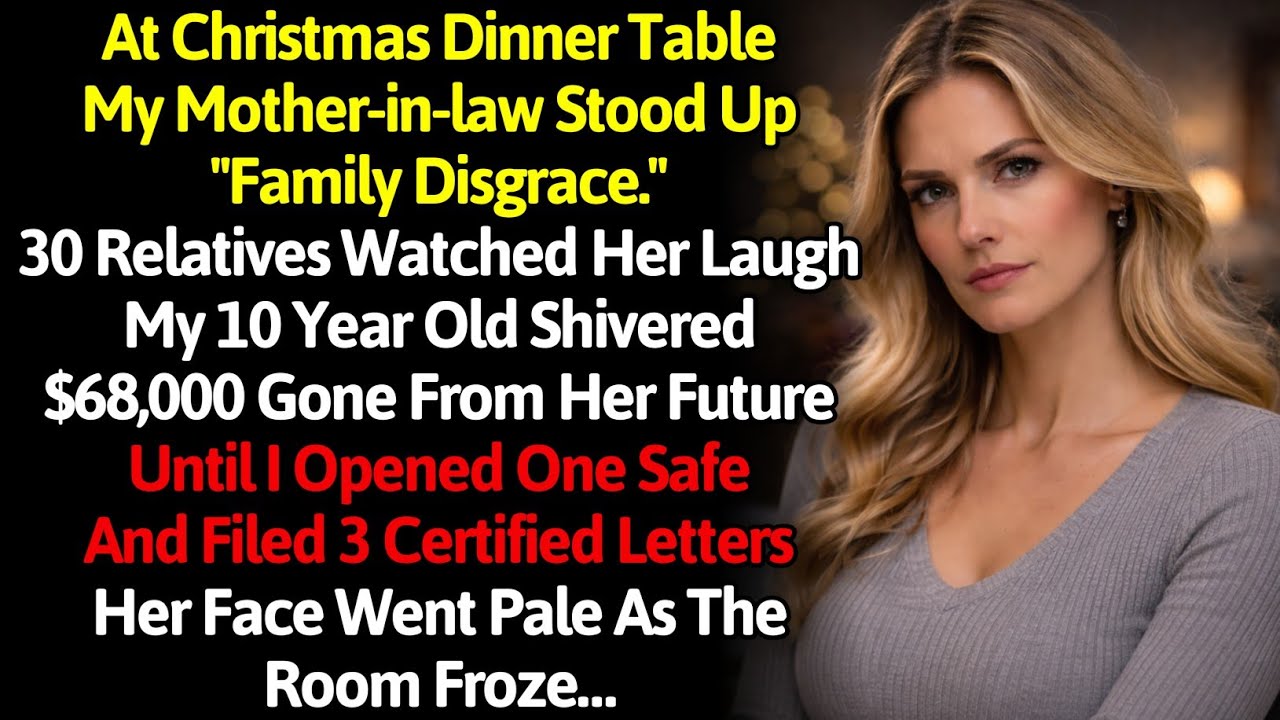On Christmas Eve, my mother-in-law told me, “Don’t interrupt dinner” — hours later, I understood...