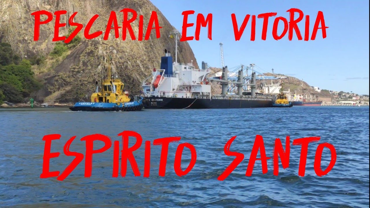 Pescaria e Tour na baia de vitoria.