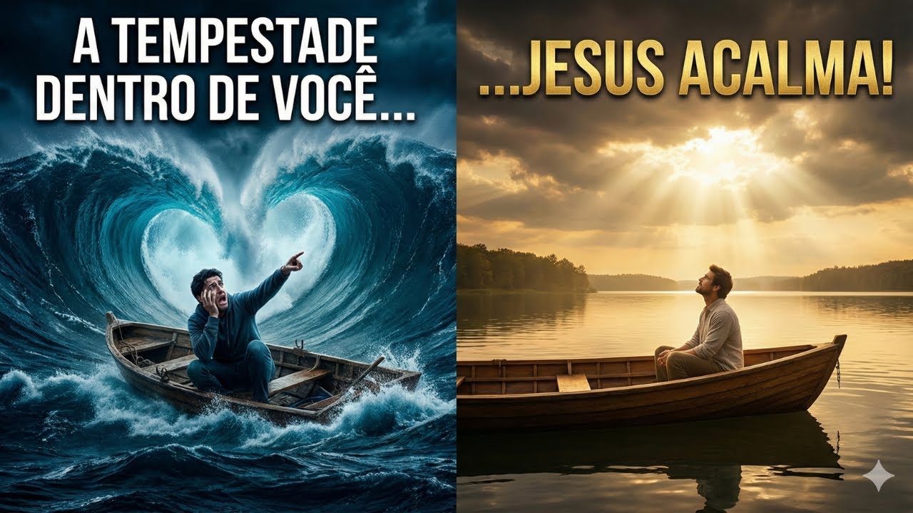 ACALME A TEMPESTADE DENTRO DE VOCÊ AGORA