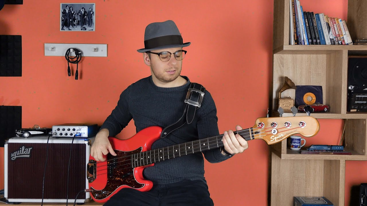 This is the sound of brand new flatwound bass strings