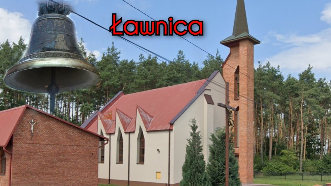 Ławnica - dzwon Kaplicy Miłosierdzia Bożego (dzwonienie po założeniu napędu)