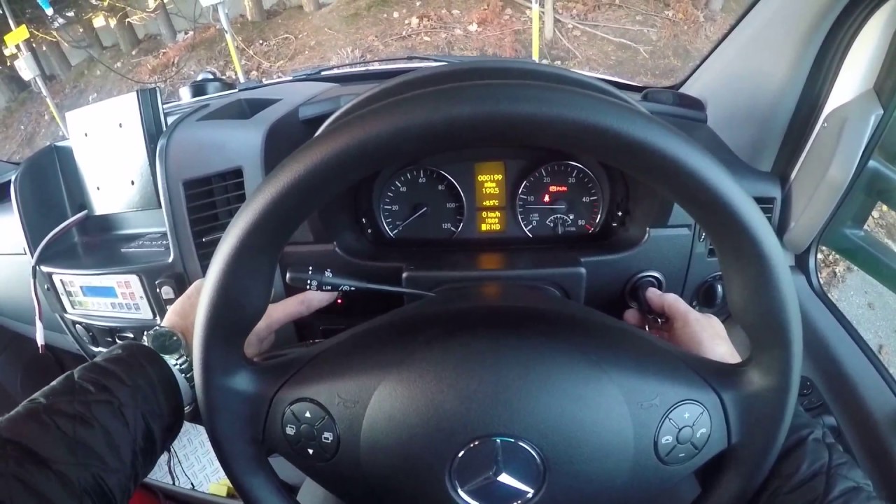 Mercedes Sprinter Run Lock Operation SAS Conversion