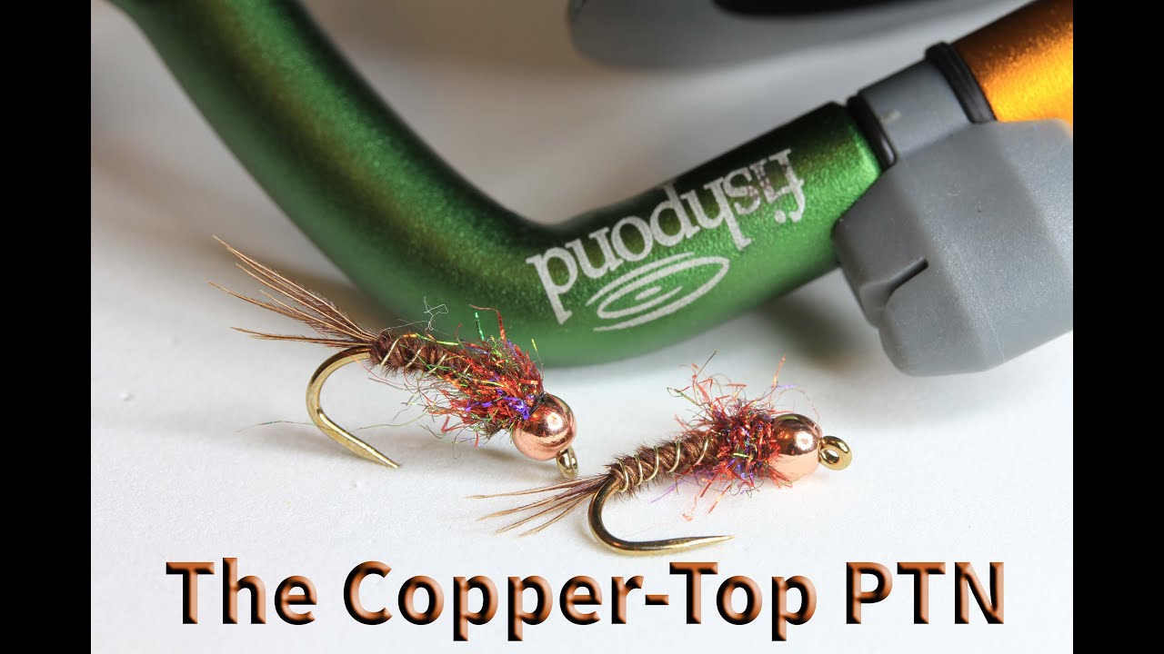 FLIES THAT CATCH FISH... Tying The Copper Top Pheasant Tail (Peacock Dub PTN)