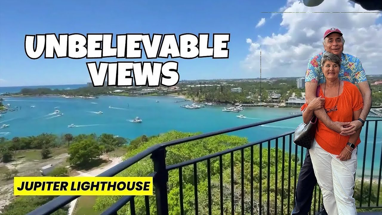 Jupiter Fl Lighthouse: WORTH the Climb!! (You Have to See This!)