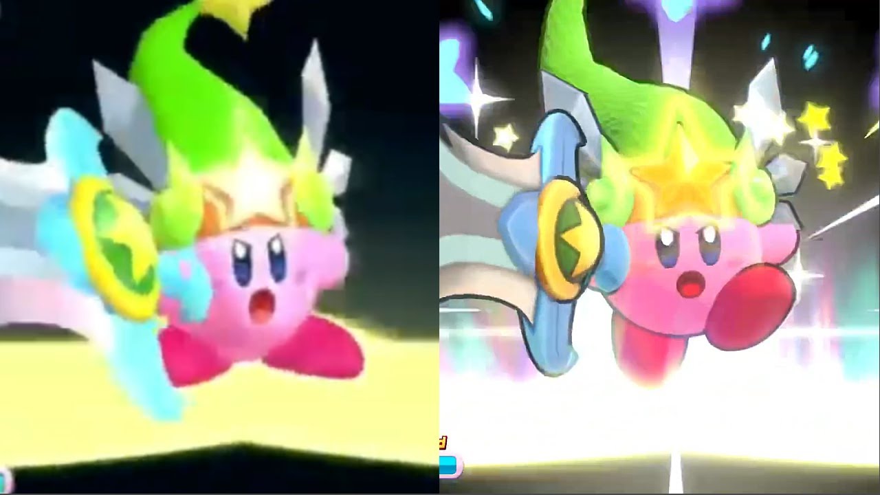 Kirby’s Return to Dreamland Deluxe ALL SUPER ABILITIES Comparison Side by Side
