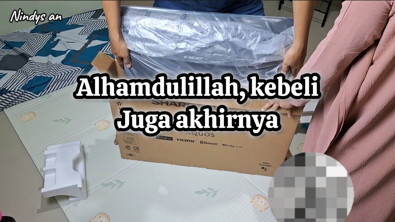 Sharp 32 Inch Google TV  Model  2T-C32GH3000i, pilihan terakhir kami ! || Nindys an