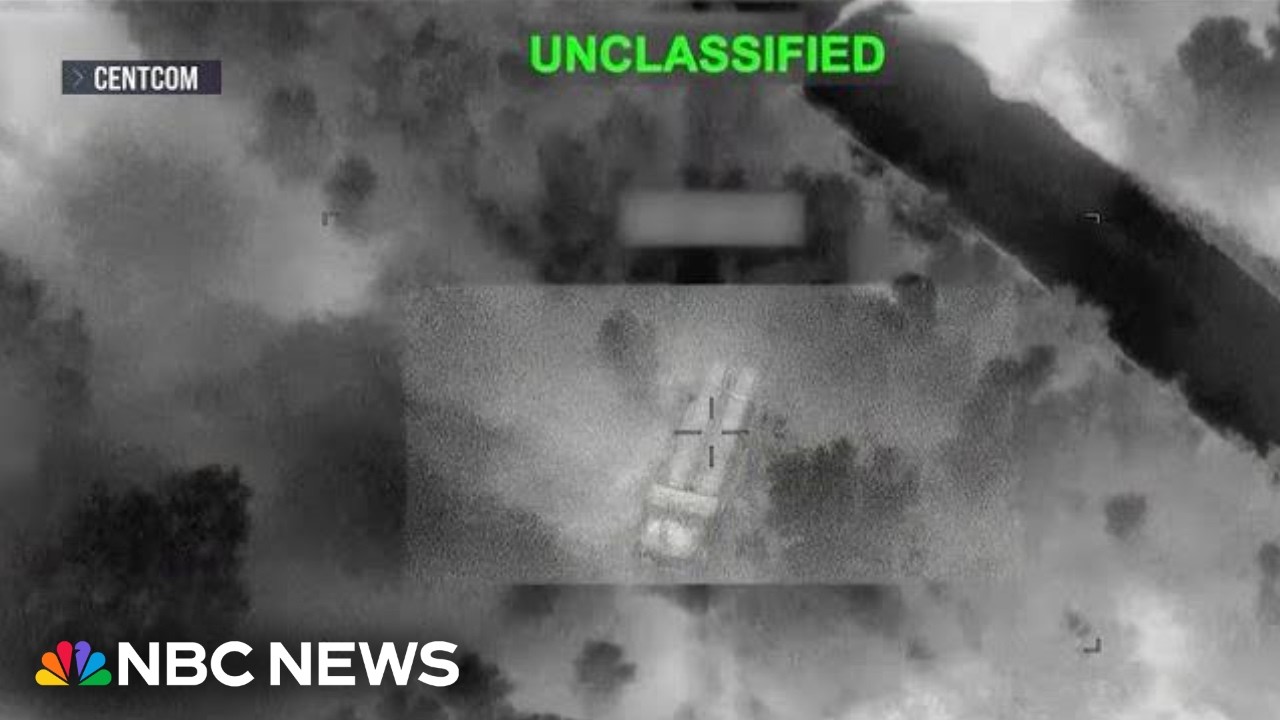 New video showing U.S. strikes on Iran