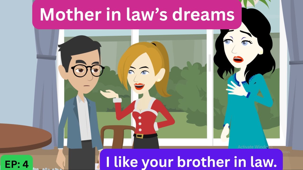 Mother in law's dreams #4 | Animation Story| English Story| Learn English| Aakash Animates.