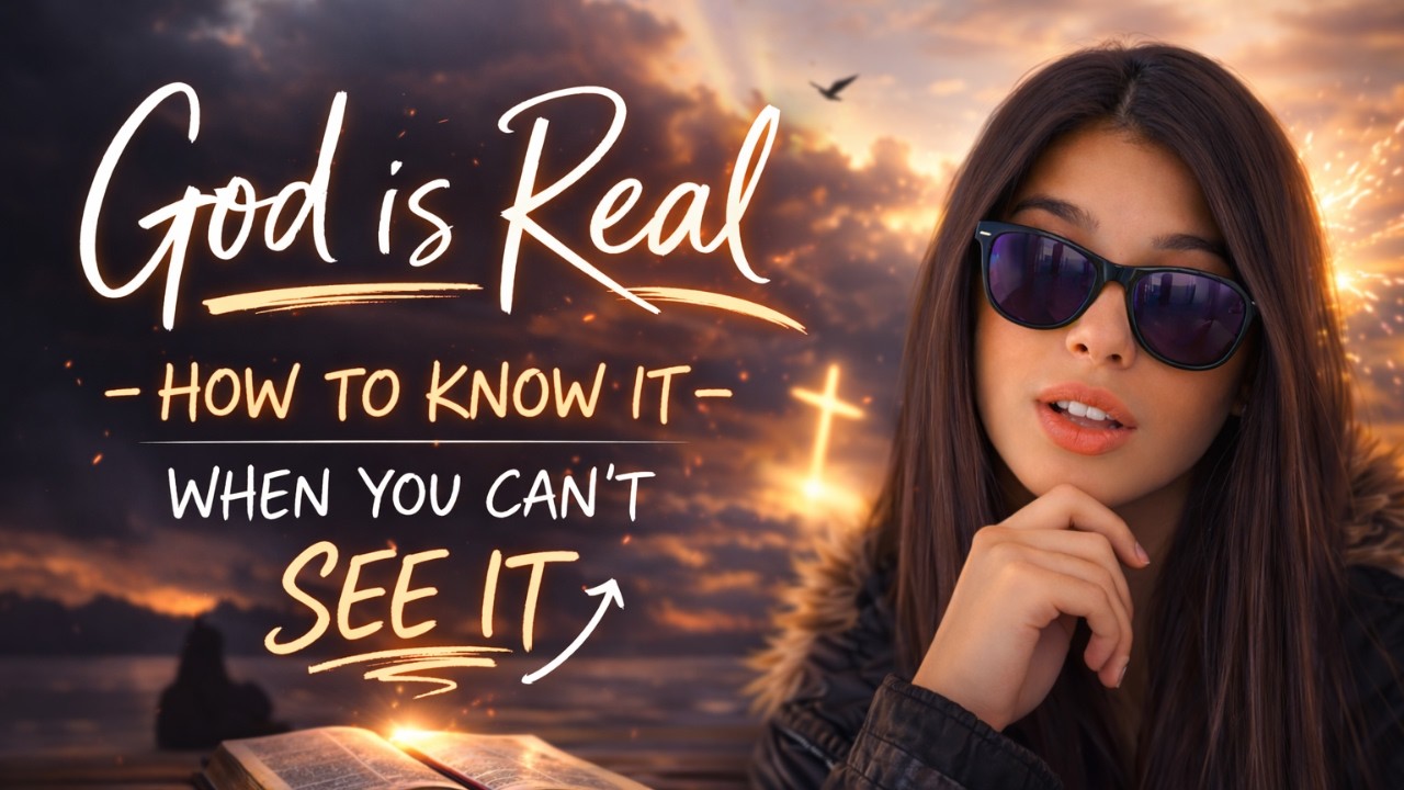 God is real - How to know it when you can´t see it