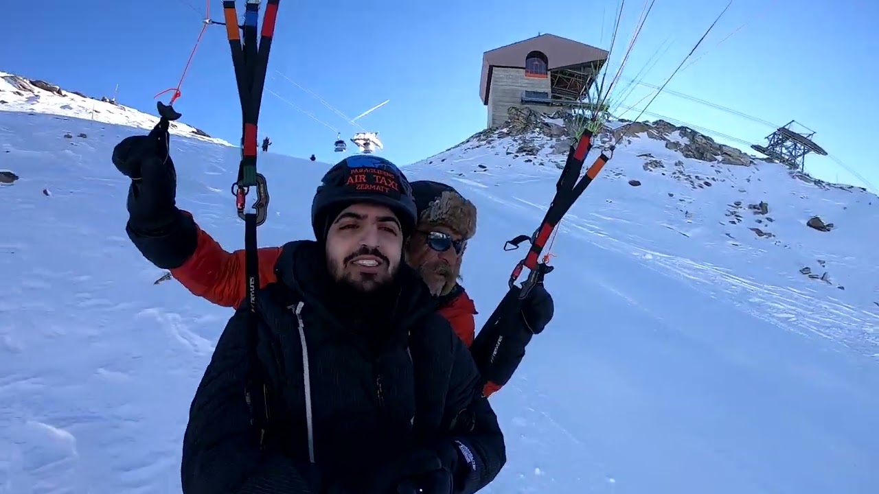 Helicopter and Paragliding