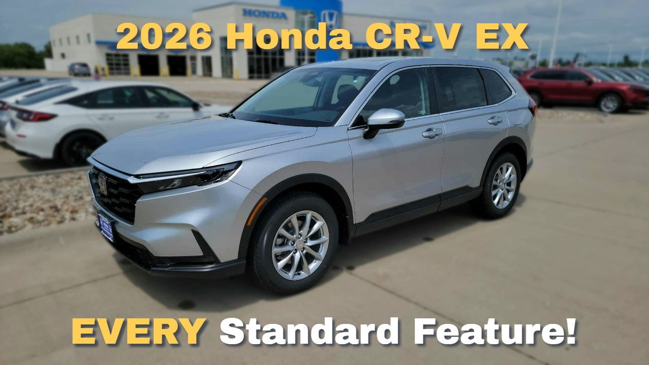 2026 Honda CR-V EX Walkaround Standard Features Review