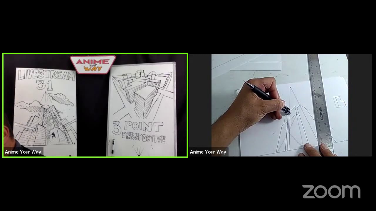 Live Stream 31  3 point perspective