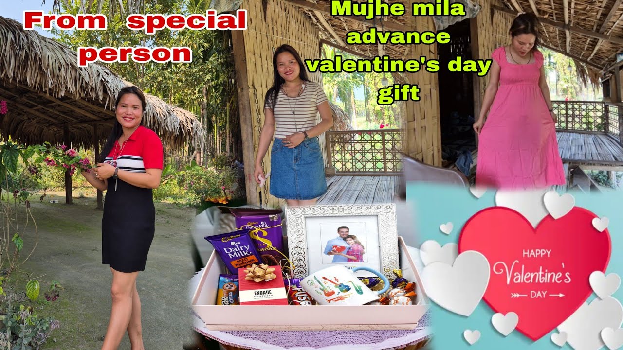 Mukbang with green vegetables// life mein second time valentine's day gift mila//#arunachalvlogs 