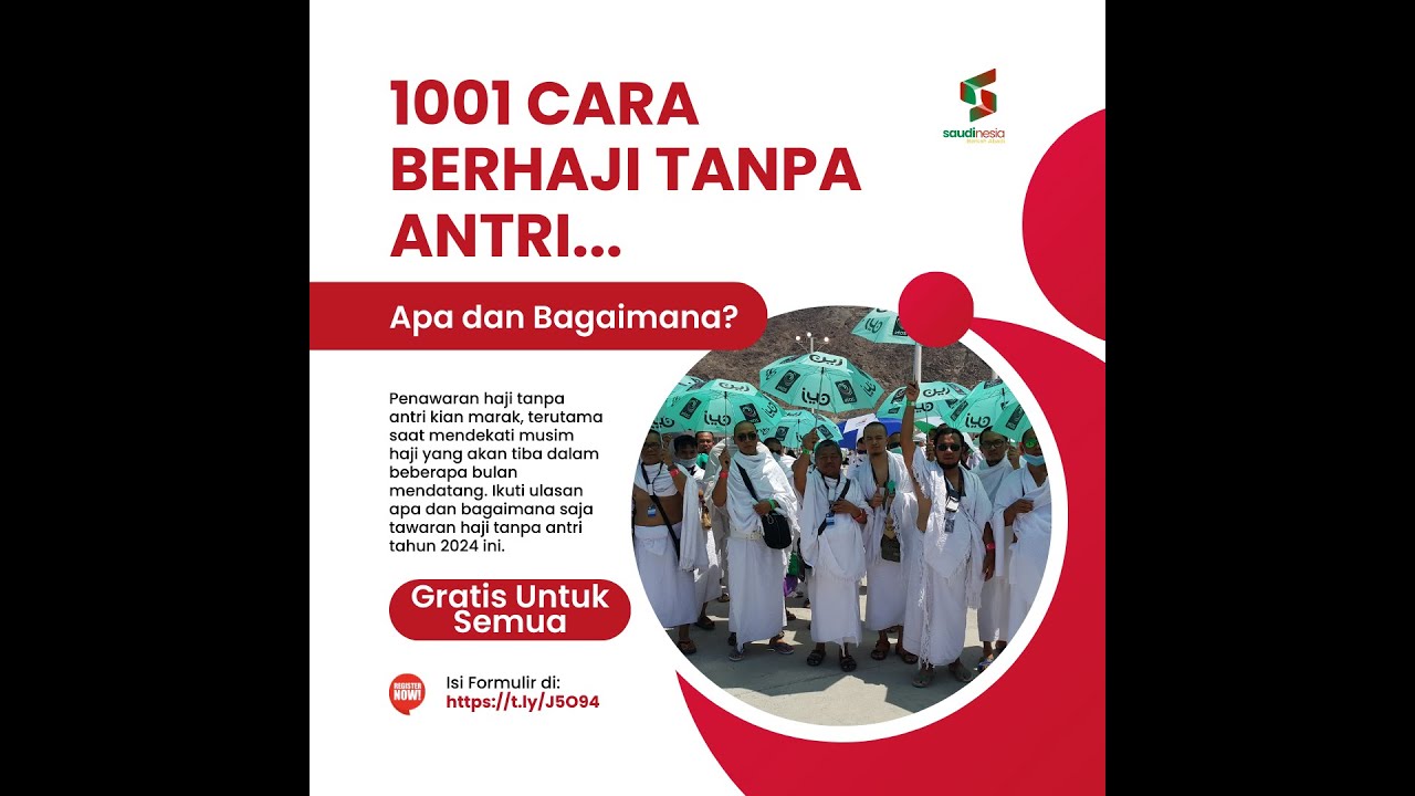 1001 Cara Berhaji Tanpa Antri