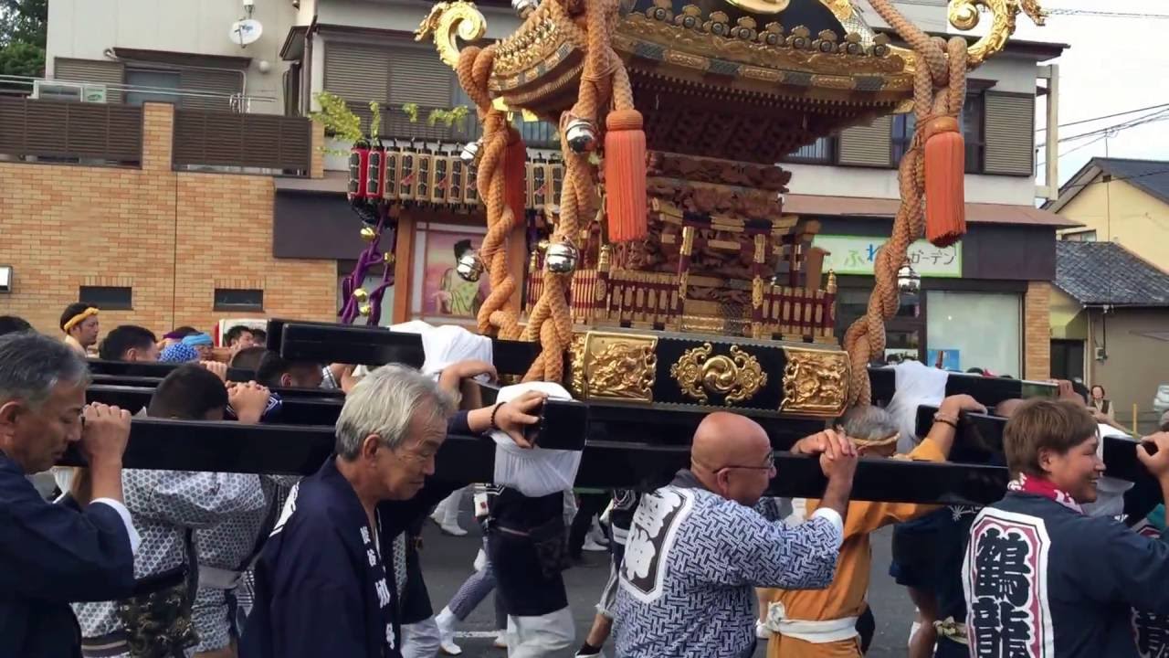 太田まつり　神輿パレード　鶴龍会のみなさん