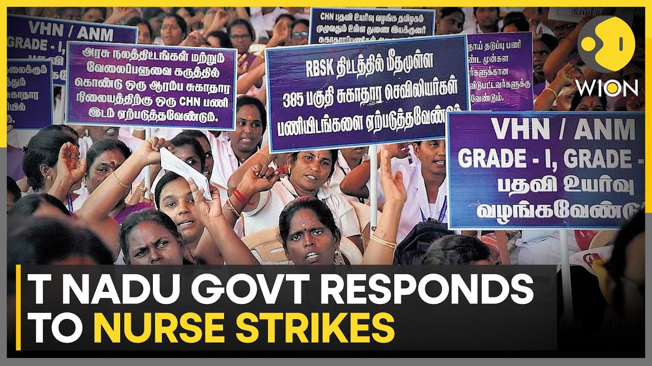 Tamil Nadu Nurse Protests: Health Minister Confirms Maternity Leave Support | WION